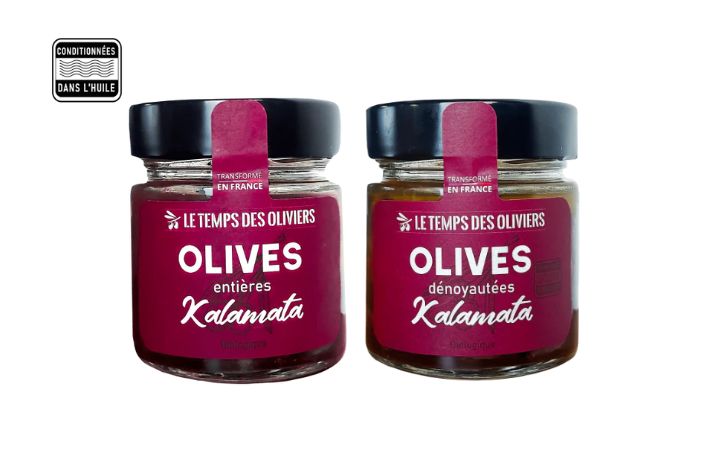 [250625_8805] Le temps des oliviers - KALAMATA 180g (KALAMATA DÉNOYAUTÉES 180g)