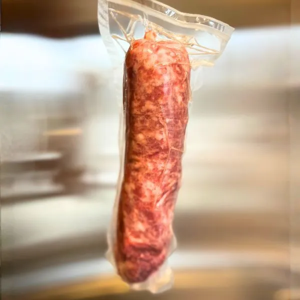 Saucisson à cuire artisanal nature à la pièce 450gr  - MAISON LILI